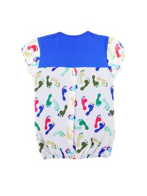 blue polyester top - 14730171 - Standard Image - 2