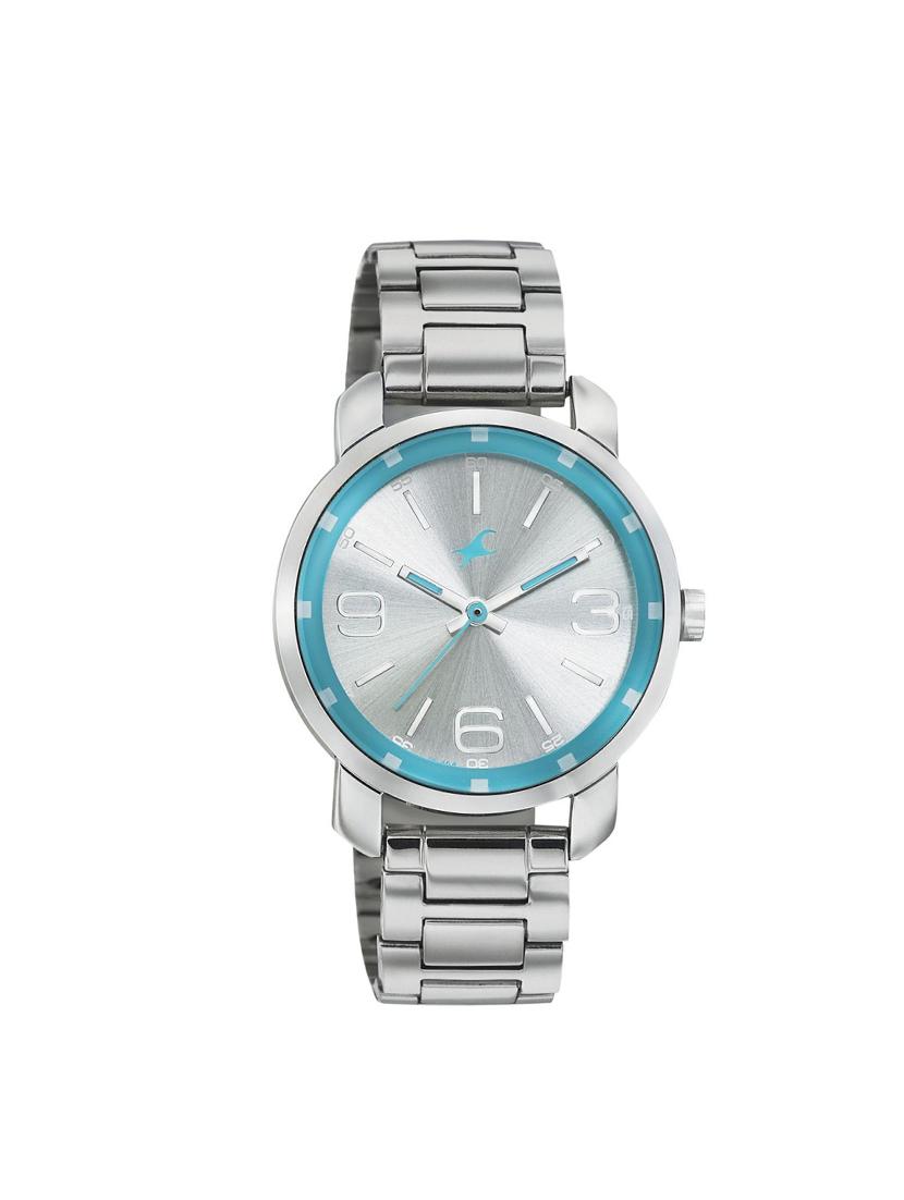 fastrack white dial analog watch for women - 6111sm01 - 14730410 - Zoom Image - 1