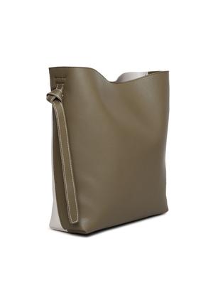 green leatherette regular handbag - 14730532 - Standard Image - 4