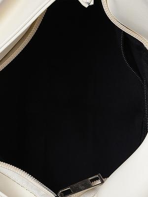white cotton regular sling bag - 14730622 - Standard Image - 3