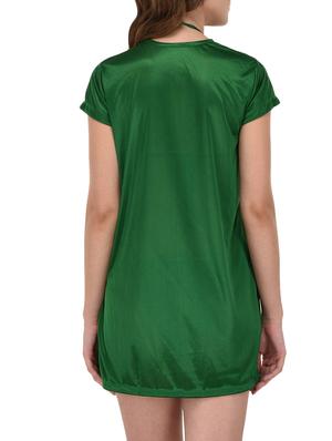 green solid nightwear set - 14733616 - Standard Image - 3