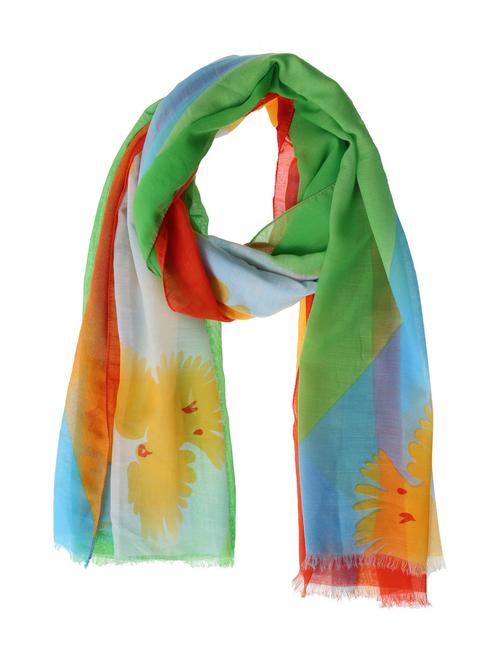 multi colored polyester scarf - 14734085 - Very Small Image - 1