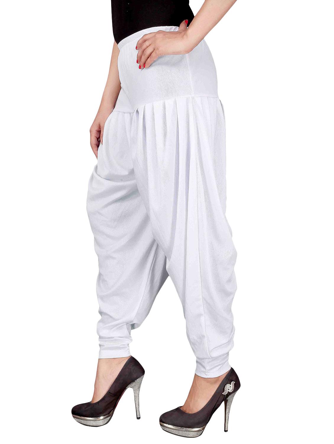 set of 2 multicolour lycra dhoti salwar combo - 14734716 - Zoom Image - 6