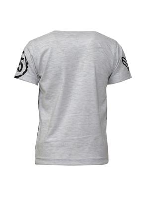 round neck graphic print t-shirt - 14735043 - Standard Image - 2