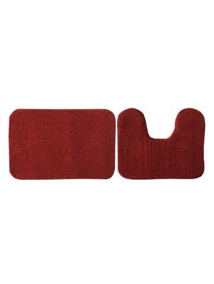 thick and fluffy 1800 gsm bathmat with high pile microfiber with contour - 14735171 - Standard Image - 2