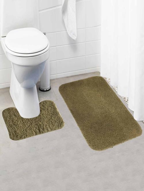 thick and fluffy 1800 gsm bathmat with high pile microfiber with contour - 14735181 - Standard Image - 1