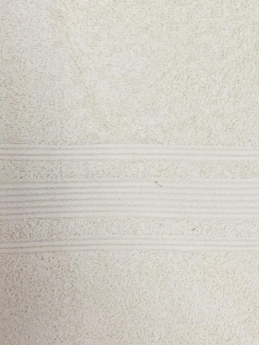 cream super soft and fluffy bath towel (size 35" x 71, single pc, 450gsm) - 14735205 - Zoom Image - 2