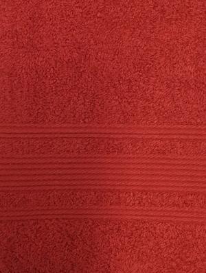 red super soft and fluffy bath towel - 14735213 - Standard Image - 2