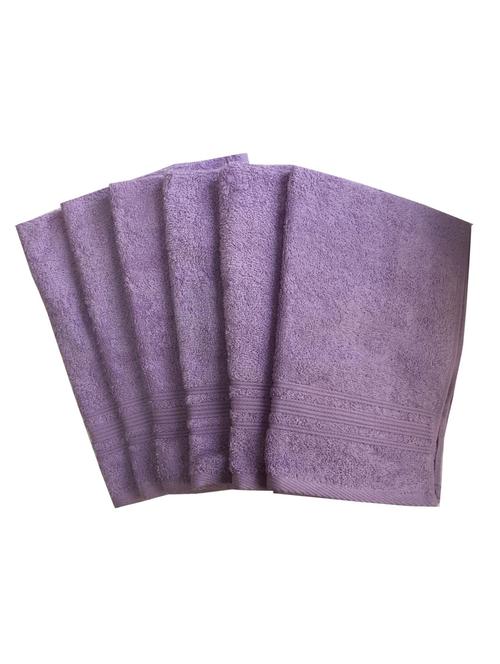 set of 6 super soft and fluffy hand towels - 14735282 - Standard Image - 1