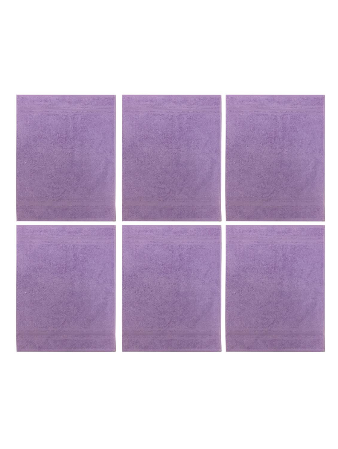set of 6 super soft and fluffy hand towels - 14735282 - Zoom Image - 2