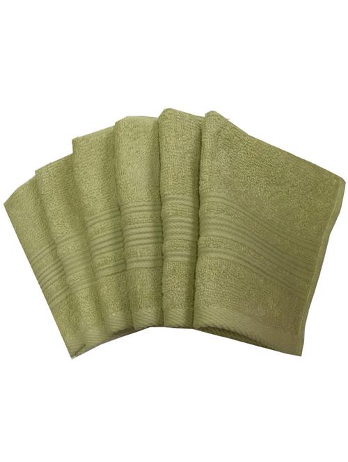 set of 6 super soft and fluffy face towel - 14735296 - Standard Image - 1