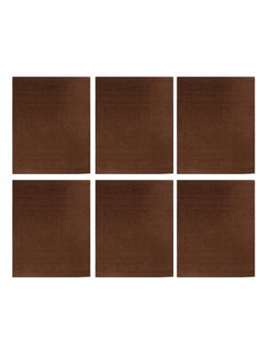set of 6 super soft and fluffy face towel - 14735299 - Standard Image - 2