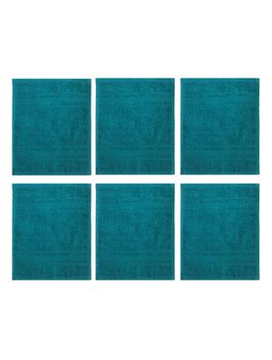 set of 6 super soft and fluffy face towel - 14735305 - Standard Image - 2