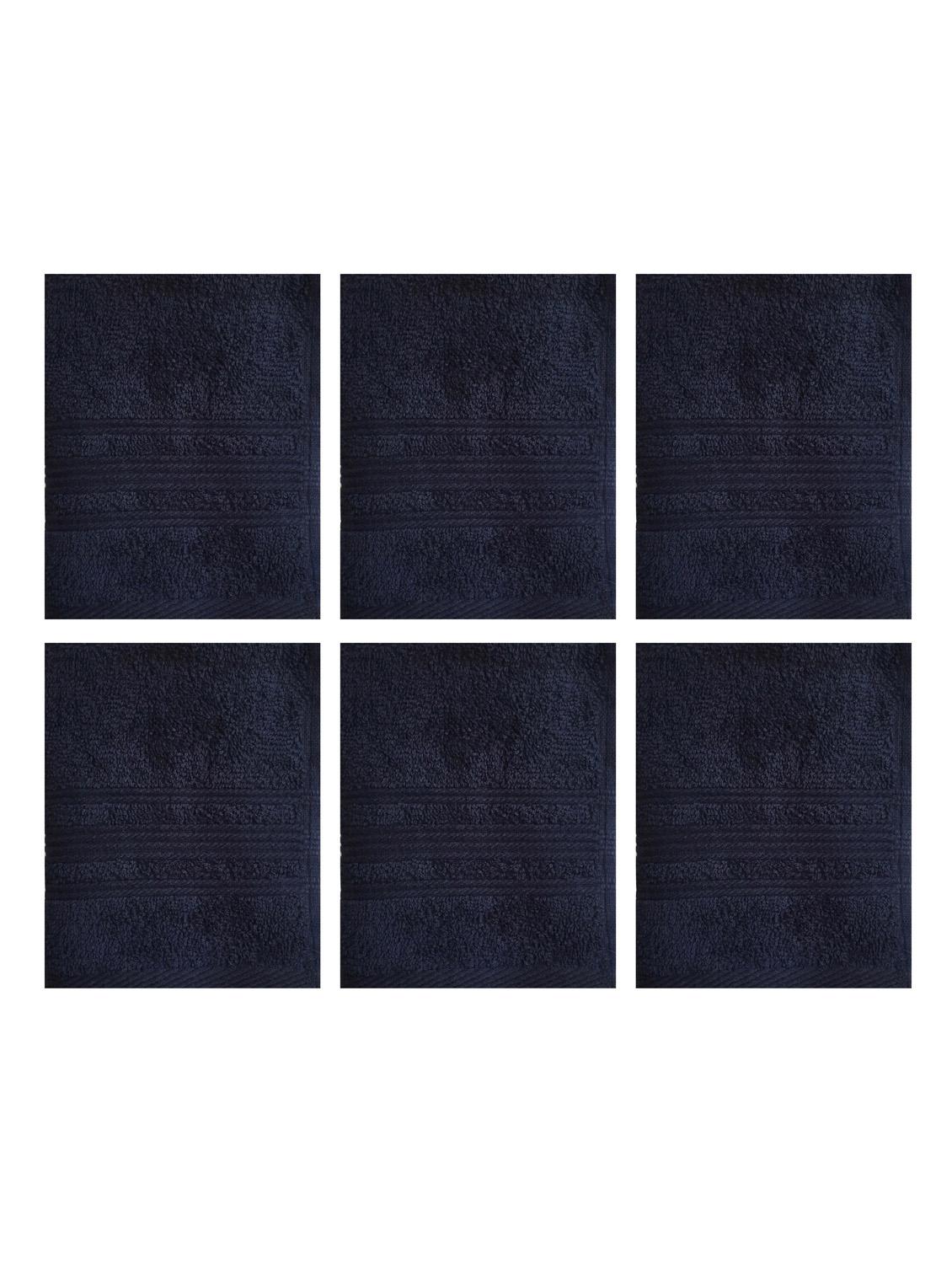 set of 6 super soft and fluffy face towel - 14735309 - Zoom Image - 2