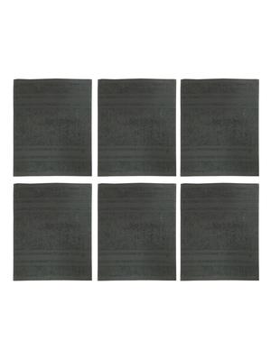 set of 6 super soft and fluffy face towel - 14735310 - Standard Image - 2