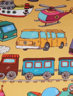 digital print kids vehicles window curtain - 14735313 - Standard Image - 3