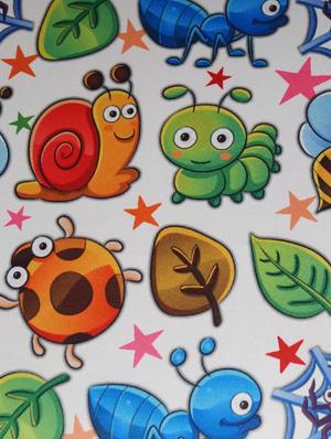 digital print kids bugs & bees window curtain - 14735314 - Standard Image - 3