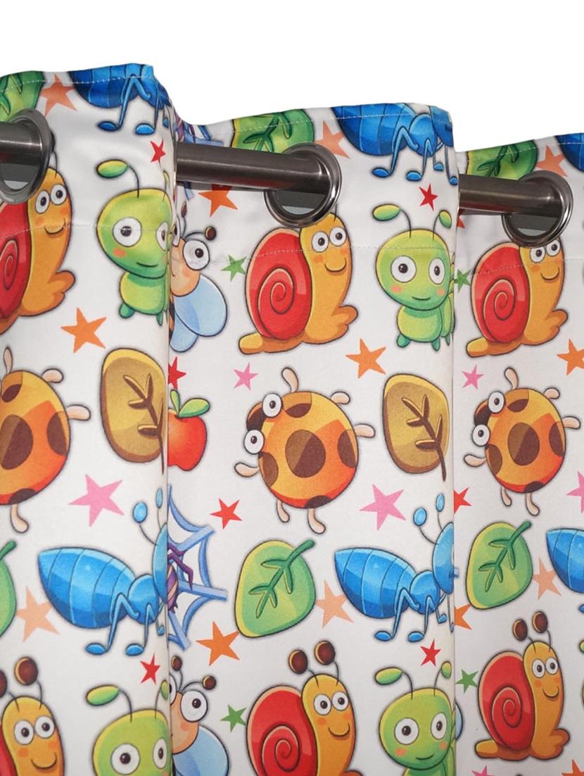 digital print kids bugs & bees window curtain - 14735314 - Zoom Image - 2