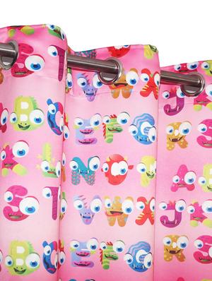 digital print kids alphabets 2 window curtain - 14735317 - Standard Image - 2