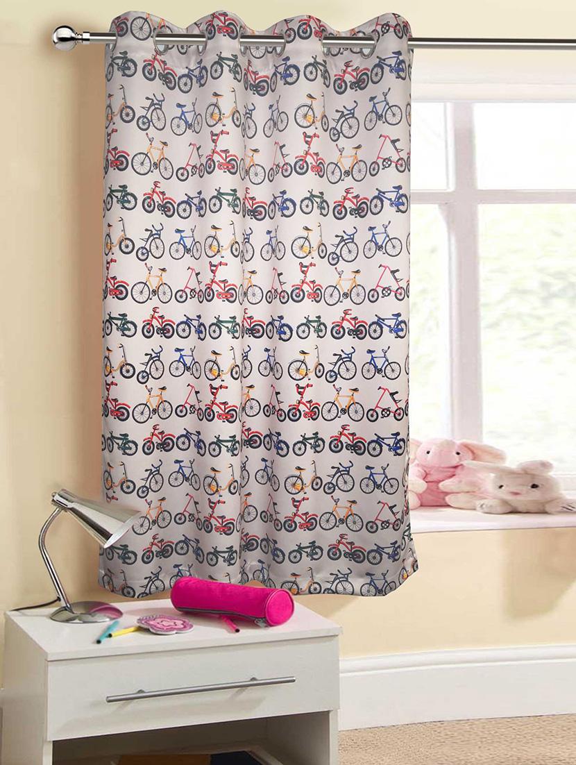 digital print kids bicycles window curtain - 14735318 - Zoom Image - 1