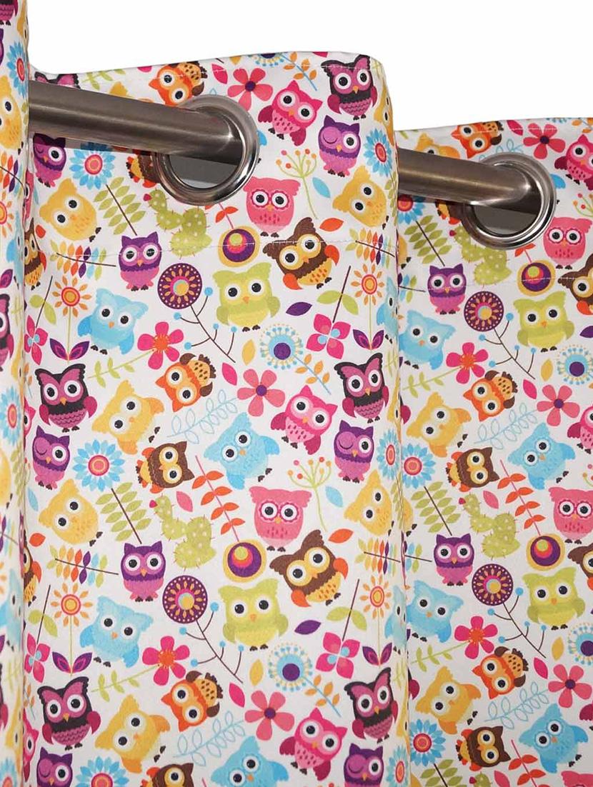 digital print kids owl window curtain - 14735321 - Zoom Image - 2