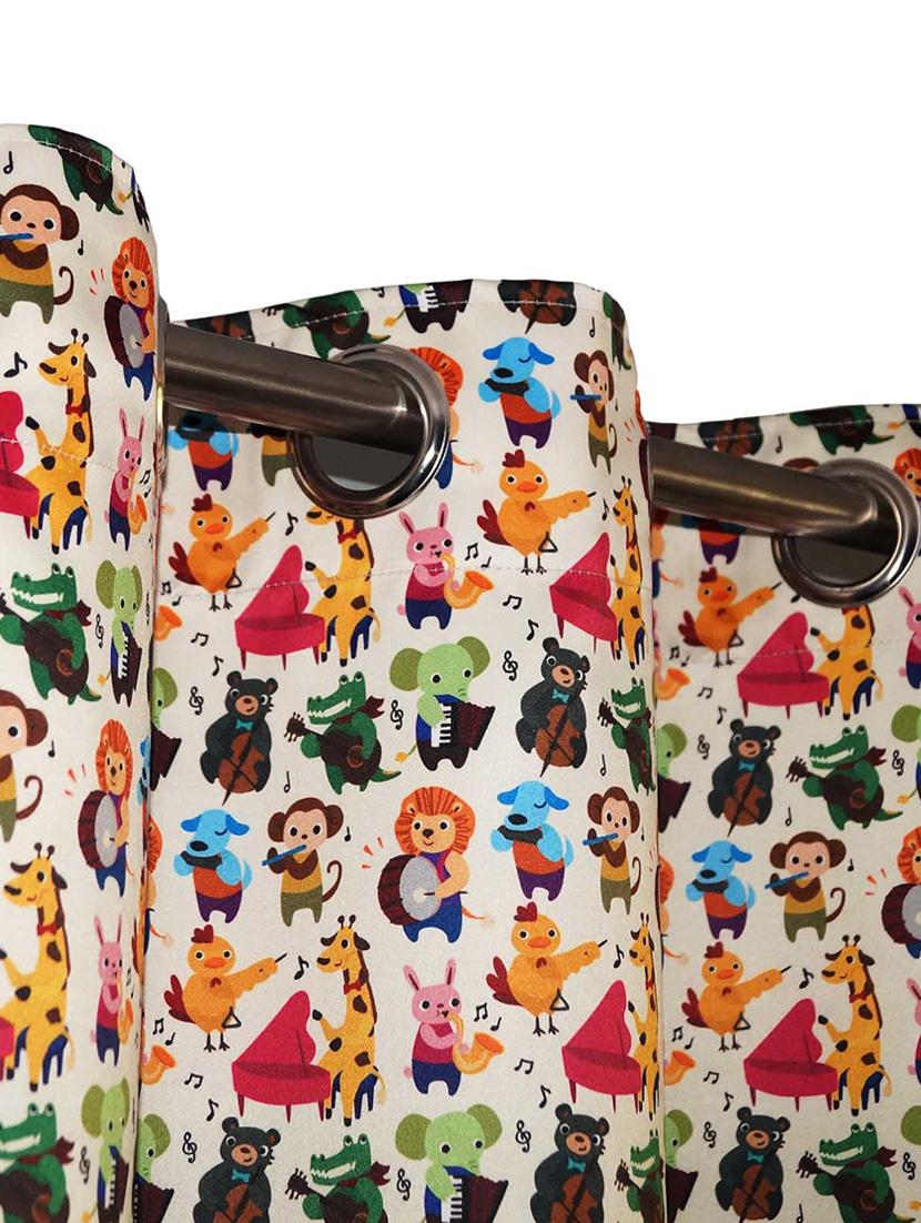digital print kids animals door curtain - 14735331 - Zoom Image - 2