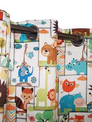 digital print kids funny animals door curtain - 14735333 - Standard Image - 2
