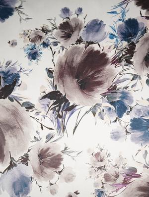 8 metal eyelets printed door curtain - 14735364 - Standard Image - 3