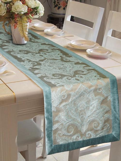 table runner with polyester border (size: 16"x72") - 14735502 - Standard Image - 1