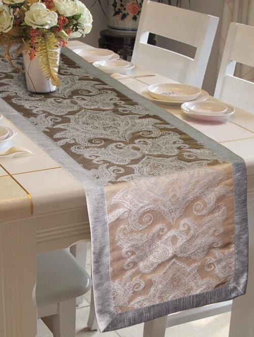 table runner with polyester border (size: 16"x72") - 14735504 - Standard Image - 1