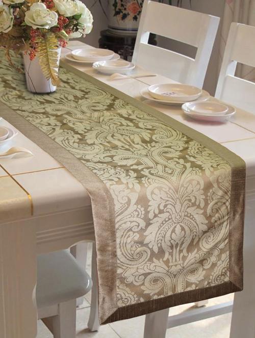 table runner with polyester border (size: 16"x72") - 14735508 - Standard Image - 1