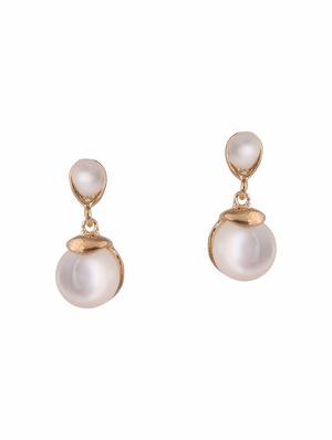 multi colored metal drop earrings (set of 3) - 14735628 - Standard Image - 2