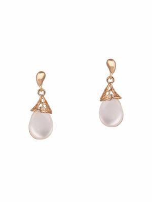 multi colored metal drop earrings (set of 3) - 14735628 - Standard Image - 3