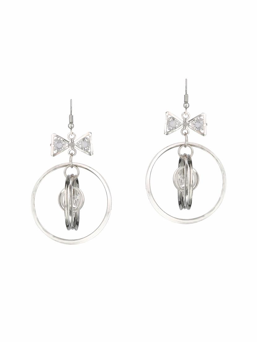 multi colored metal drop earrings (set of 3) - 14735633 - Zoom Image - 4