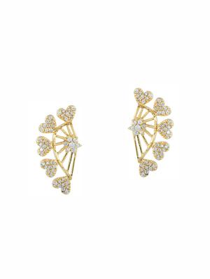 multi colored metal drop earrings (set of 3) - 14735639 - Standard Image - 3