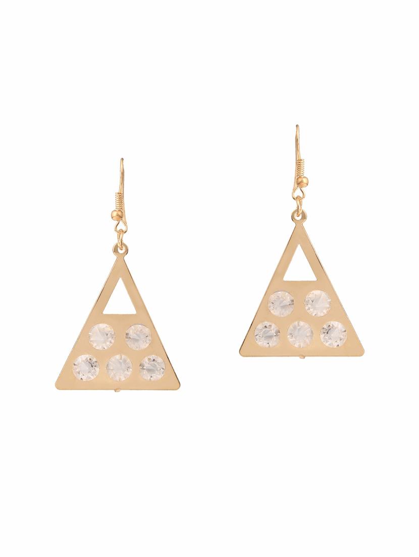 multi colored metal drop earrings (set of 3) - 14735647 - Zoom Image - 3