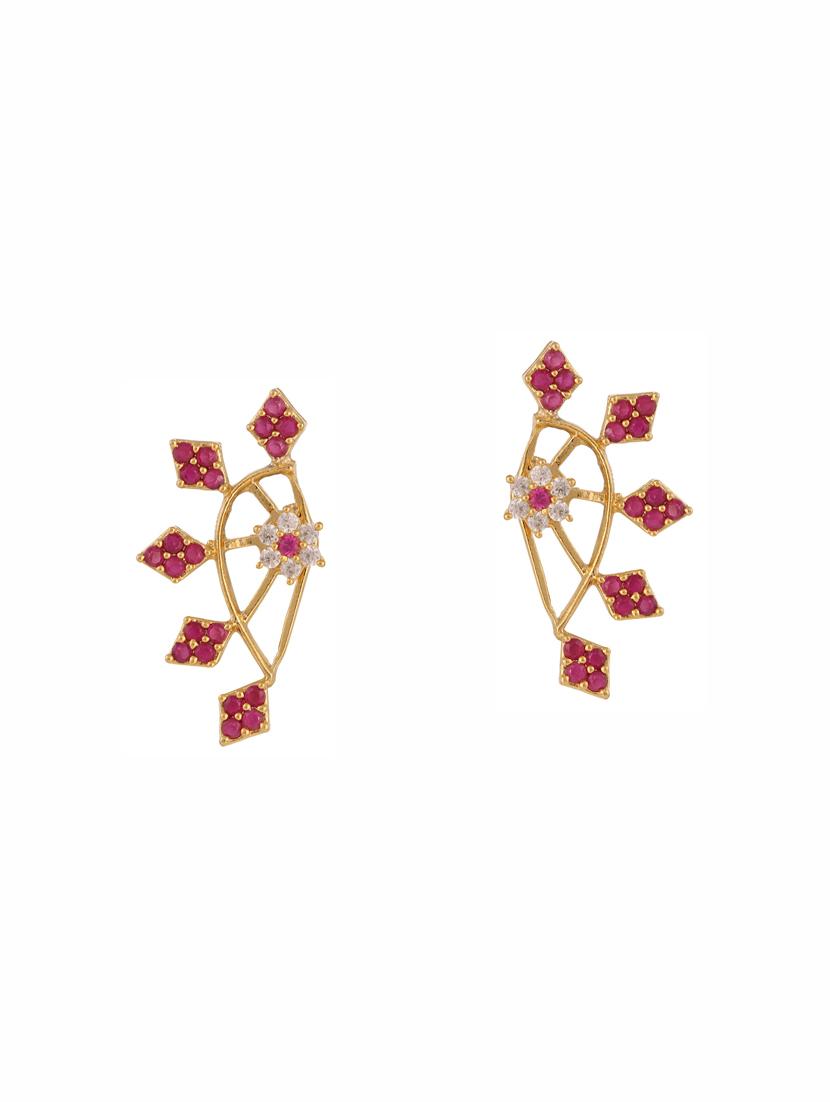 multi colored metal drop earrings (set of 3) - 14735671 - Zoom Image - 2