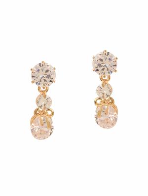 multi colored metal drop earrings (set of 4) - 14735680 - Standard Image - 2