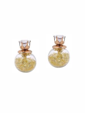 multi colored metal drop earrings (set of 4) - 14735680 - Standard Image - 3
