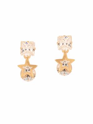 multi colored metal drop earrings (set of 4) - 14735680 - Standard Image - 5
