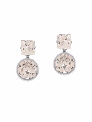 multi colored metal drop earrings (set of 4) - 14735681 - Standard Image - 5