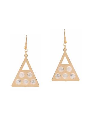 multi colored metal drop earrings (set of 4) - 14735685 - Standard Image - 4