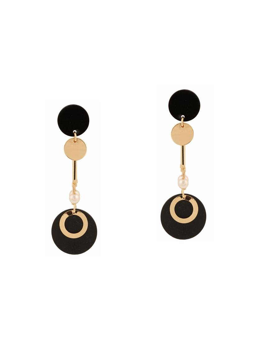 multi colored metal drop earrings (set of 4) - 14735685 - Zoom Image - 2