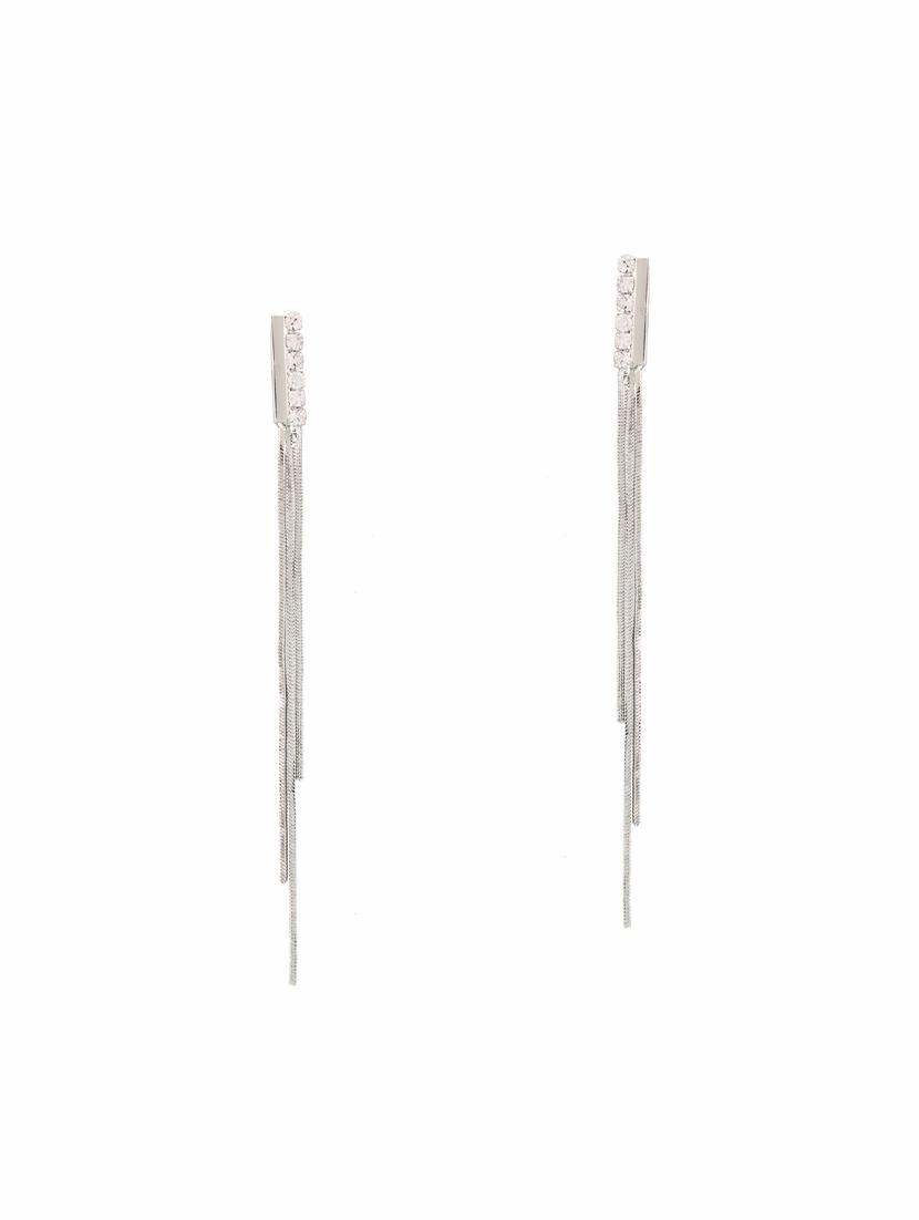 multi colored metal drop earrings (set of 4) - 14735702 - Zoom Image - 3