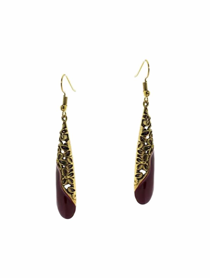 multi colored metal drop earrings (set of 4) - 14735702 - Zoom Image - 4
