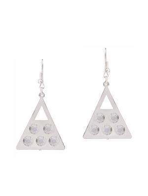multi colored metal drop earrings (set of 6) - 14735755 - Standard Image - 4