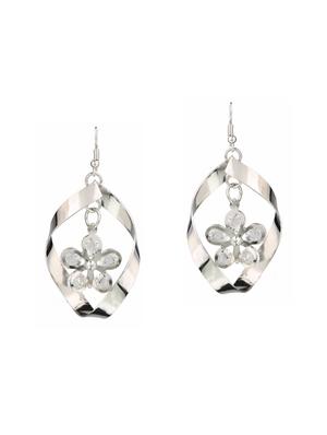 multi colored metal drop earrings (set of 6) - 14735785 - Standard Image - 3
