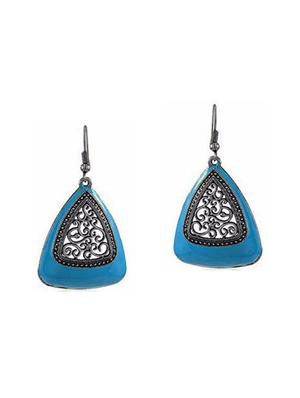 multi colored metal drop earrings (set of 6) - 14735785 - Standard Image - 4