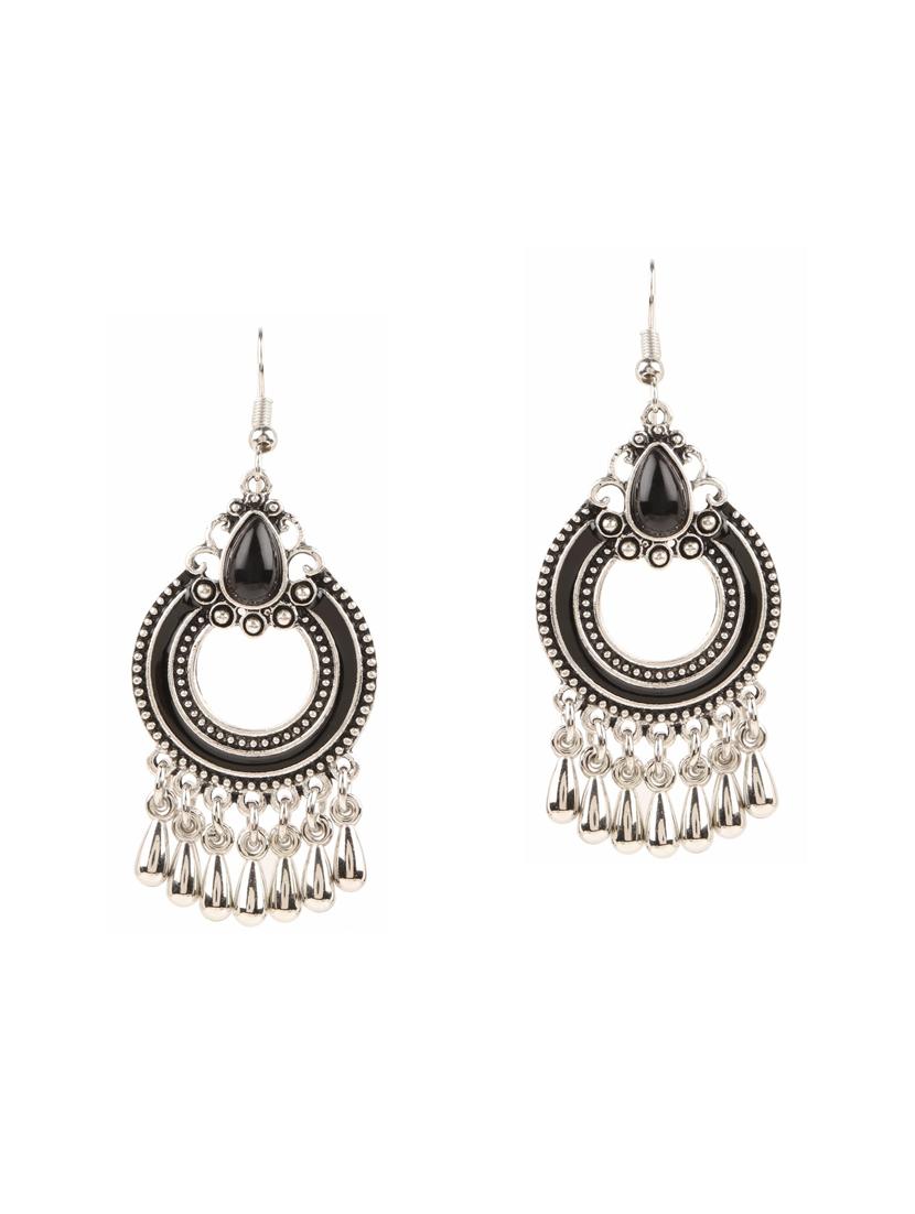 multi colored metal drop earrings (set of 6) - 14735785 - Zoom Image - 6