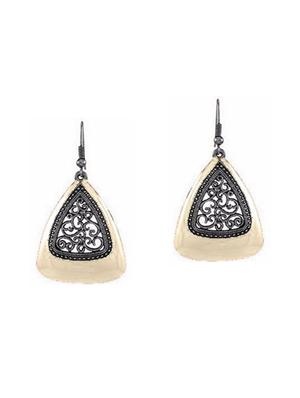 multi colored metal drop earrings (set of 6) - 14735790 - Standard Image - 4